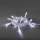 LED-гирлянда, 20 светодиодов / питание от 2×AA, длина 3,35 м, холодный белый свет