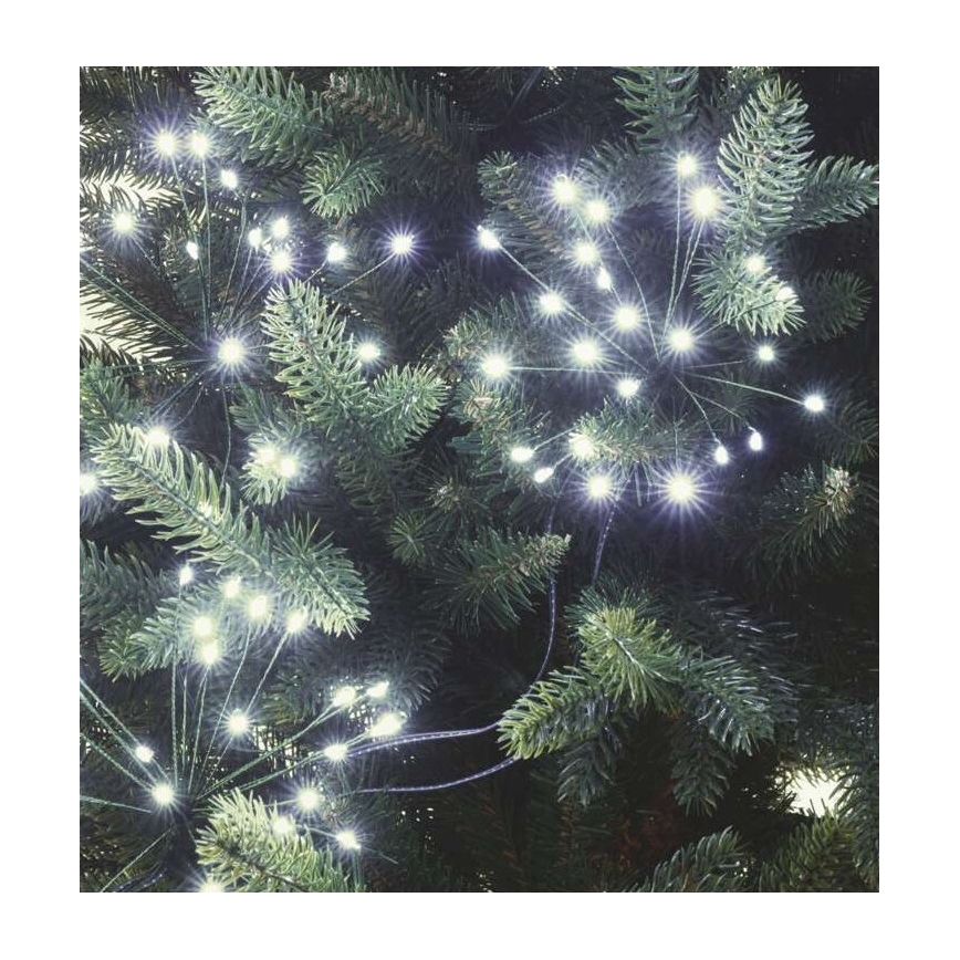 LED  гирлянда 300xLED/8,2m холодный белый