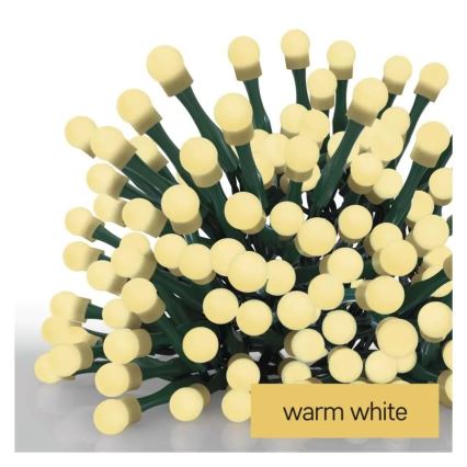 LED  гірлянда 480xLED/8 режимів 53m IP44 теплий білий