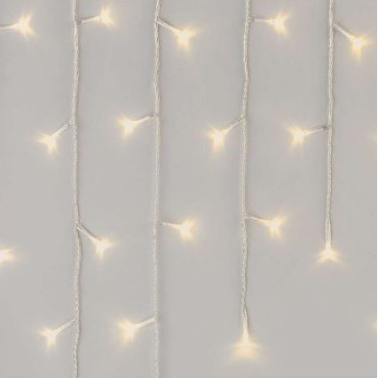 LED-гирлянда для улицы, 300 светодиодов, 8 режимов, 10 м, IP44, тёплый белый, с пультом дистанционного управления