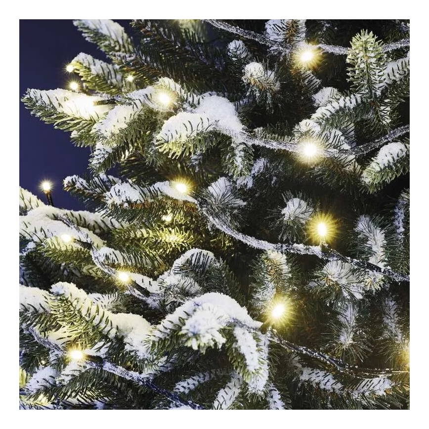 LED-гирлянда для улицы, 50 светодиодов/5 м, IP44, тёплый белый