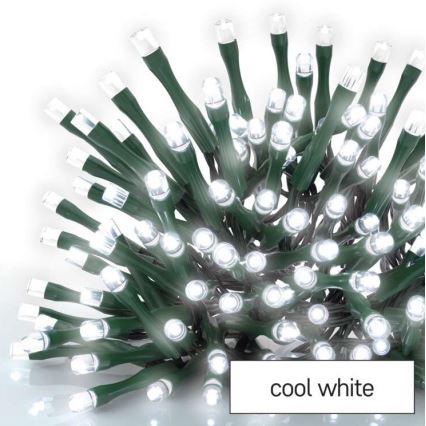 LED-гирлянда для улицы — 180 светодиодов, 8 режимов, 23 м, IP44, холодный белый
