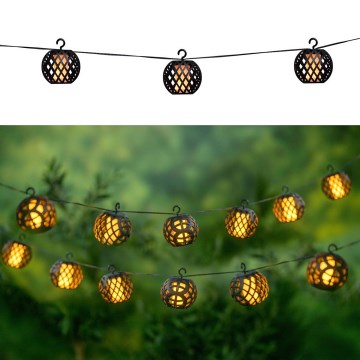 LED гірлянда на сонячній батареї 3,8м 8xLED/1,2V