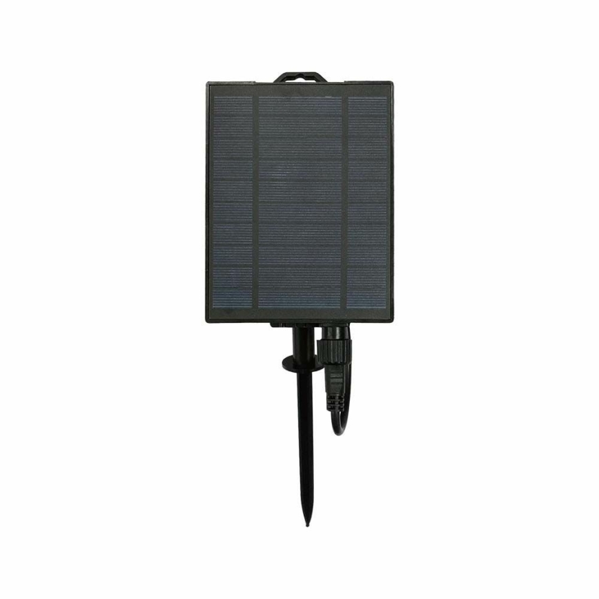 LED гірлянда на сонячній батареї 15xLED/0,2W/3,7V 15,6 м 3000K IP44