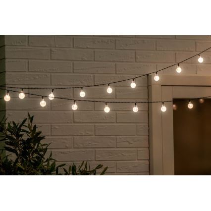 LED гірлянда на сонячній батареї 6,9м 50xLED/1,2V