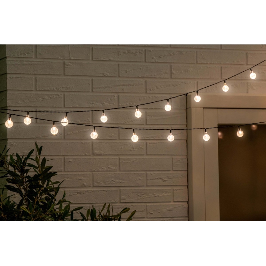 LED гірлянда на сонячній батареї 6,9м 50xLED/1,2V