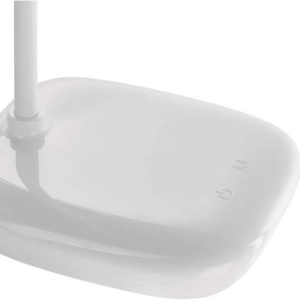 LED Гнучка настільна лампа з регулюванням яскравості LED/12W/230V 3000K/4000K/6500K білий