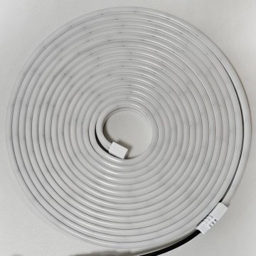 LED Гнучка стрічка NEON LED/10W/230V 5 м IP65 білий