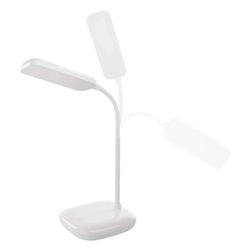 LED Гнучка настільна лампа з регулюванням яскравості LED/12W/230V 3000K/4000K/6500K білий