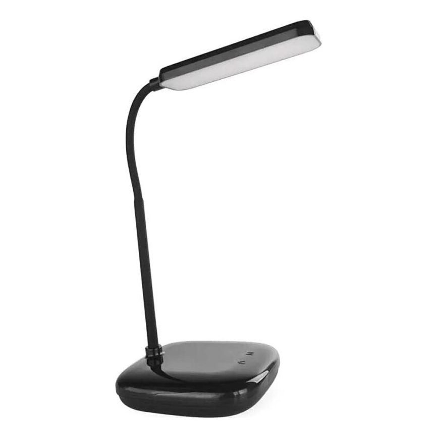 LED Гнучка настільна лампа з регулюванням яскравості LED/12W/230V 3000K/4000K/6500K чорний