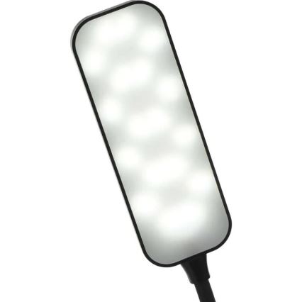 LED Гнучка настільна лампа з регулюванням яскравості LED/12W/230V 3000K/4000K/6500K чорний