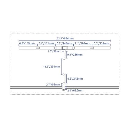 LED Сенсорна гнучка настільна лампа з регулюванням яскравості POINTIQ LED/24W/230V 3000-6500K CRI 92 чорний