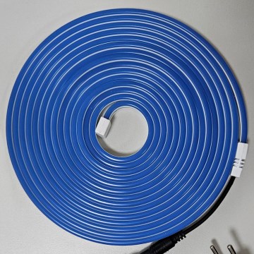 LED Гнучка стрічка NEON LED/10W/230V 5 м IP65 синій