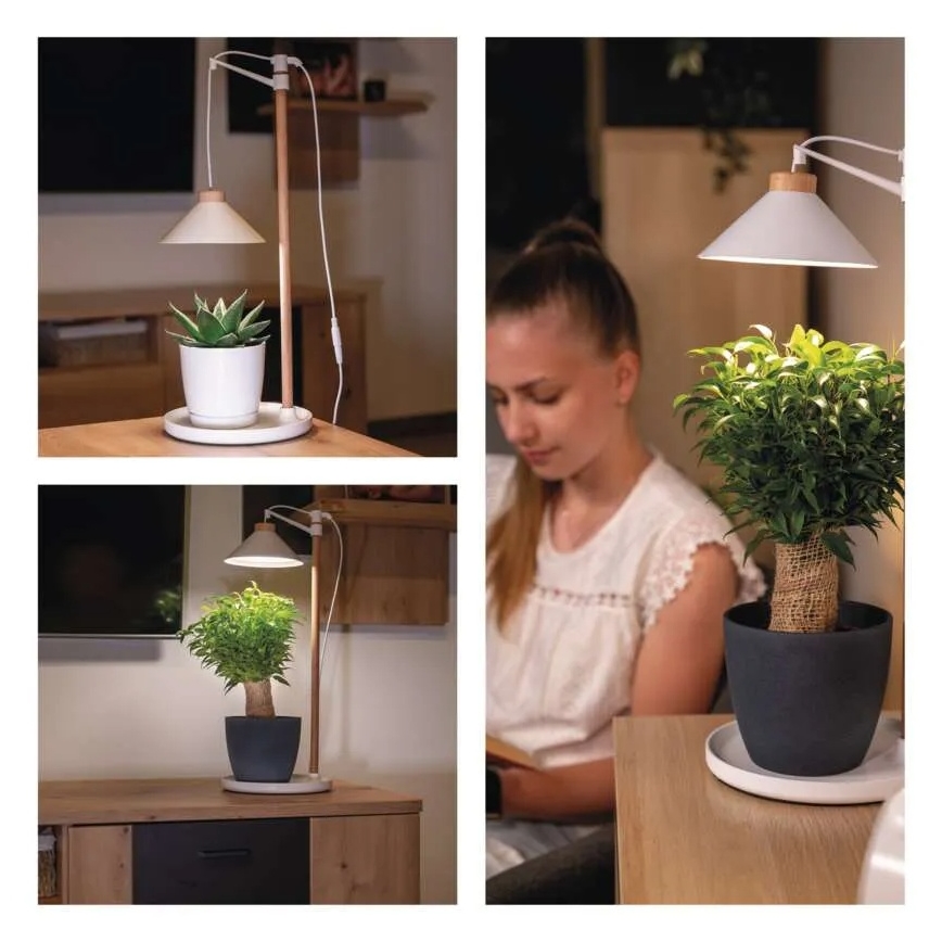 LED інтер'єрна лампа для вирощування рослин GROW LED/7W/5V