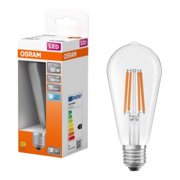 LED-лампа CLASSIC FILAMENT E27/6,5 Вт/230 В 4000K - Osram