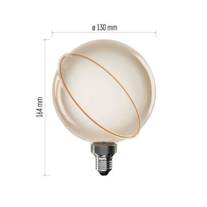 LED-лампа DECO VINTAGE G130OA E27/4 Вт/230 В 1800 К