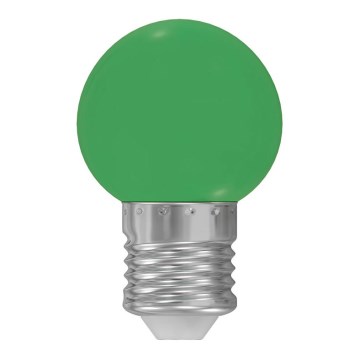 LED-лампа E27/1 Вт/230 В 5500–6500 К зелена