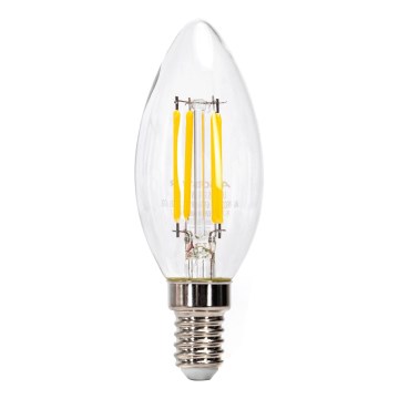 LED лампа FILAMENT C35 E14/8W/230V 2700K - Aigostar