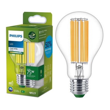 LED лампа FILAMENT Philips A60 E27/5,2W/230V 4000K