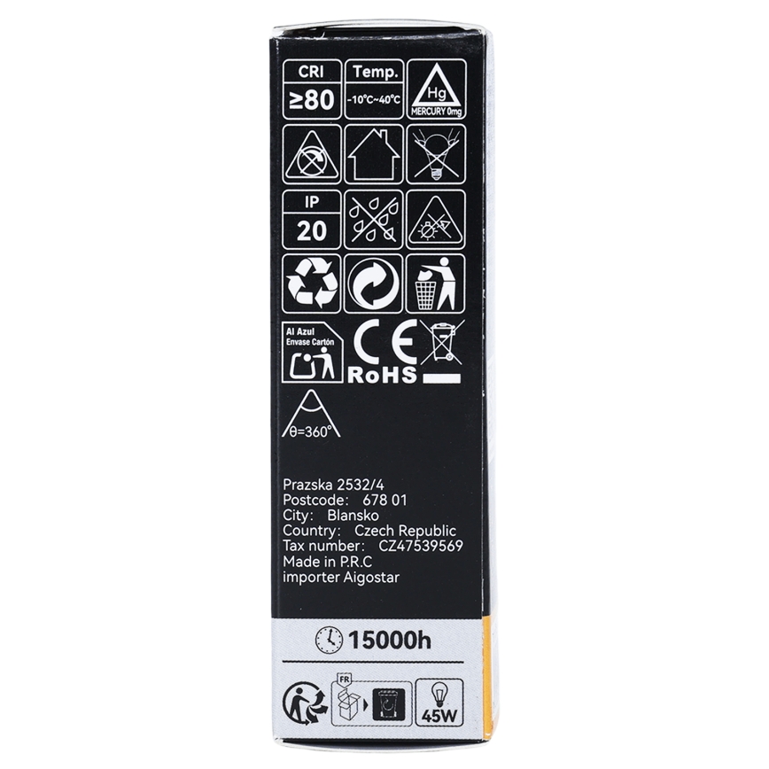 LED-лампа FILAMENT T25 E14/6W/230V 3000K - BRILAGI