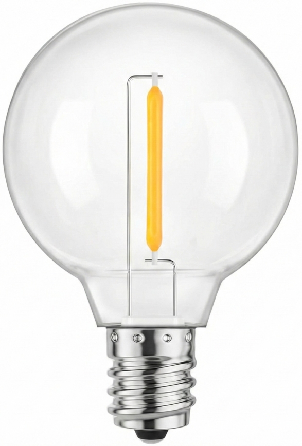 LED-лампа G40 E12/0,6W/24V 6000K - Brilagi