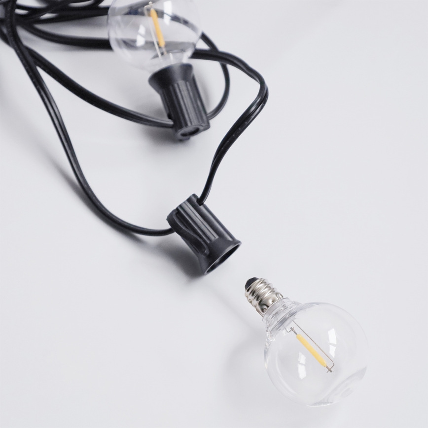 LED-лампа G40 E12/0,6W/24V 6000K - Brilagi