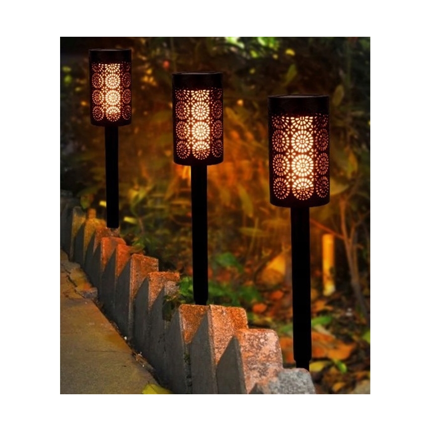 LED лампа на сонячній батареї з датчиком сутінків LED/2V IP44