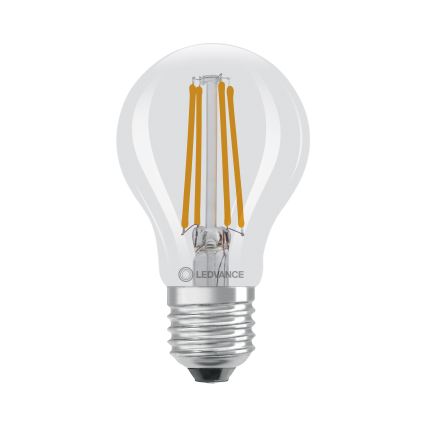 Светодиодная лампа с датчиком сумерек CLASSIC FILAMENT A60 E27/7,3W/230V 2700K - Osram