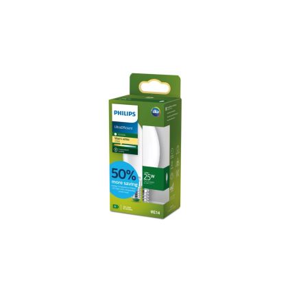 LED-лампа ULTRAEFFICIENT Philips B35 E14/1,2Вт/230В 2700К