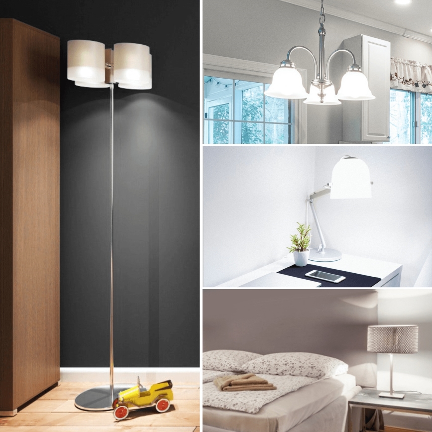 LED-лампа з датчиком сутінків A60 E27/15W/230V 6500K - Aigostar