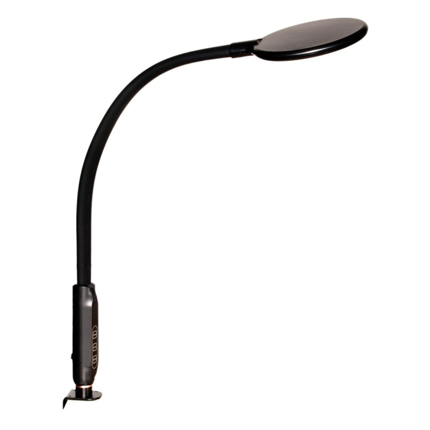 LED Сенсорна лампа з регулюванням яскравості 3в1 LED/12W/230V чорний CRI 90 + пульт дистанційного керування
