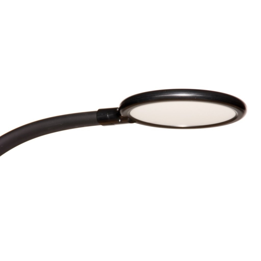 LED Сенсорна лампа з регулюванням яскравості 3в1 LED/12W/230V чорний CRI 90 + пульт дистанційного керування