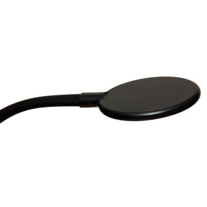 LED Сенсорна лампа з регулюванням яскравості 3в1 LED/12W/230V чорний CRI 90 + пульт дистанційного керування