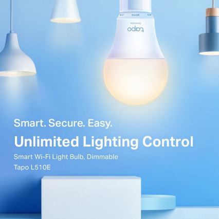 LED-лампа з регулюванням яскравості A60 E27/8,7W/230V 2700K Wi-Fi - TP-Link