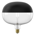 LED-лампа з регулюванням яскравості, з ковпачком, FILAMENT E27/6W/230V 1800K, чорна, CRI 90
