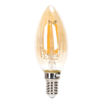 LED-лампа з регульованою яскравістю FILAMENT C35 E14/4W/230V 2200K - Aigostar