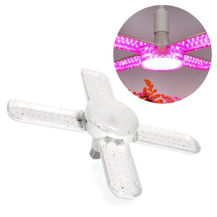 LED Лампочка для вирощування рослин PLANTY E27/24W/230V 1200K