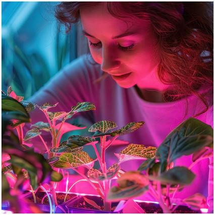 LED Лампочка для вирощування рослин PLANTY E27/40W/230V 1200K