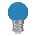 LED-лампочка E27/1W/230V 5500-6500K синя