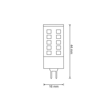 LED Лампочка G4/3W/12V 6500K