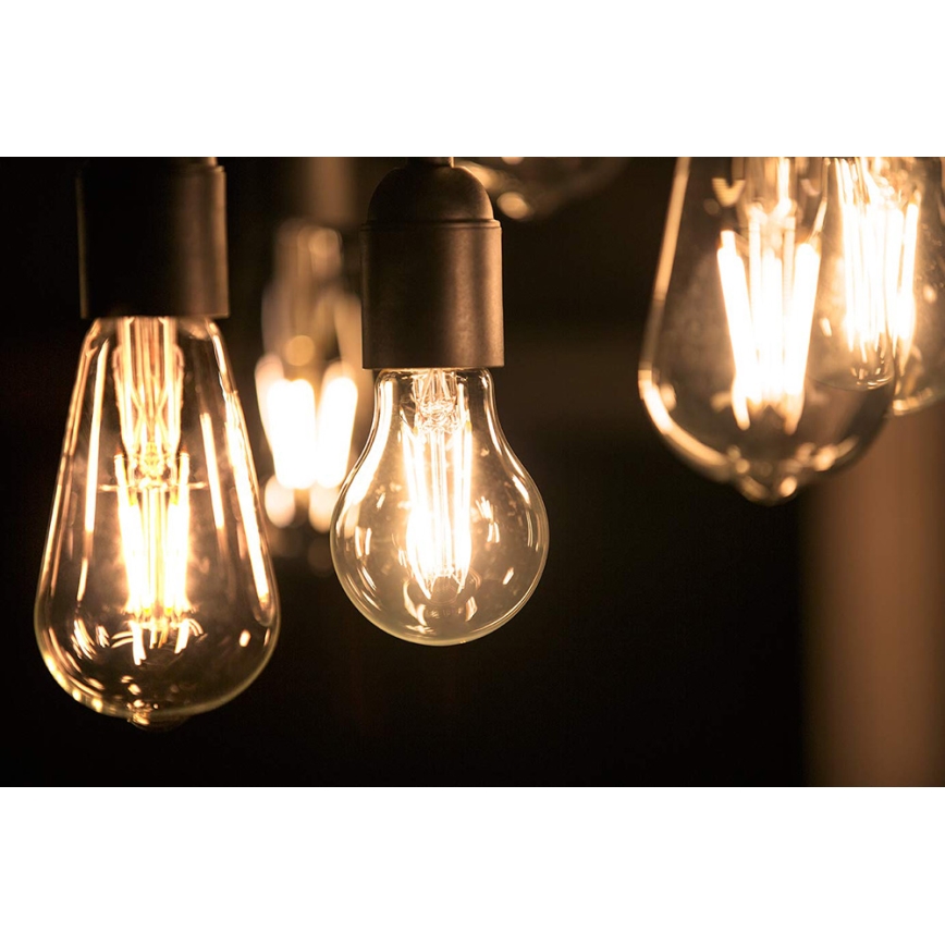 LED Лампочка VINTAGE Philips A60 E27/8,5W/230V 2700K