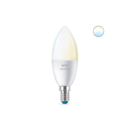 LED лампочка з регулюванням яскравості C37 E14/4,9W/230V 2700-6500K CRI 90 Wi-Fi – WiZ