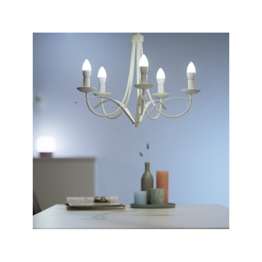 LED лампочка з регулюванням яскравості C37 E14/4,9W/230V 2700K CRI 90 Wi-Fi – WiZ