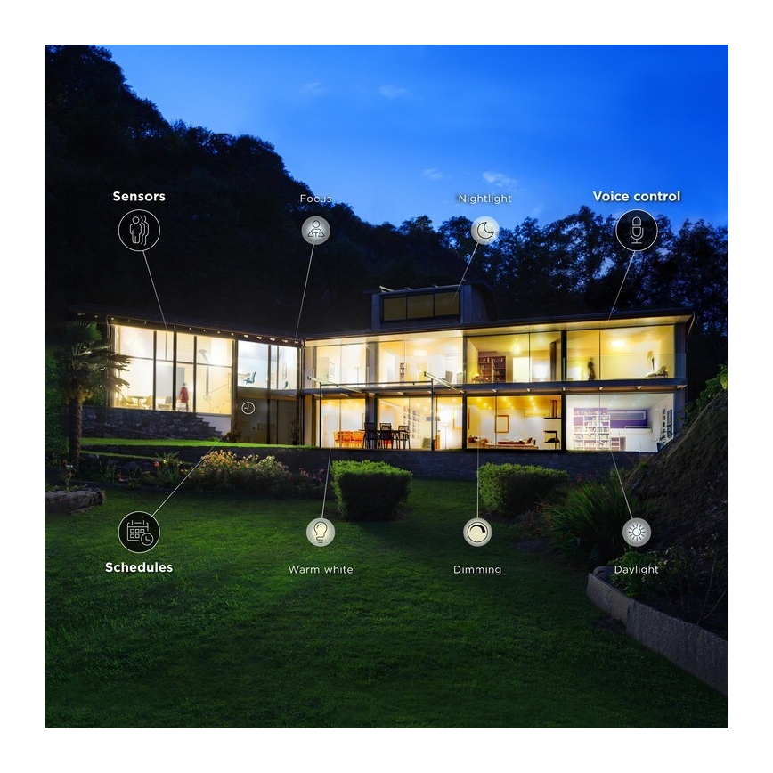 LED Лампочка з регулюванням яскравості E14/6,5W/230V 2700-6500K Wi-Fi - WiZ