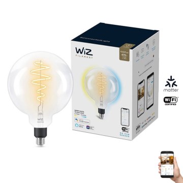 LED лампочка з регулюванням яскравості FILAMENT G200 E27/6,5W/230V 2700-6500K CRI 90 Wi-Fi – WiZ