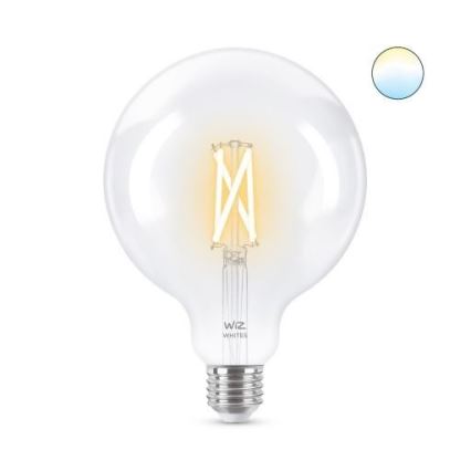 LED лампочка з регулюванням яскравості FILAMENT G125 E27/7W/230V 2700-6500K CRI 90 Wi-Fi – WiZ