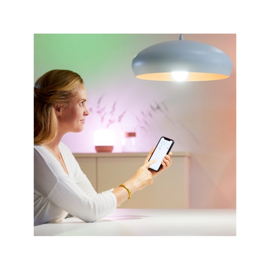 LED лампочка з регулюванням яскравості G95 E27/11W/230V 2700-6500K CRI 90 Wi-Fi – WiZ