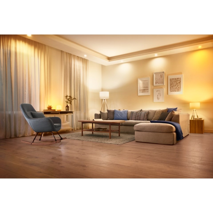 LED лампочка з регулюванням яскравості G95 E27/11W/230V 2700-6500K CRI 90 Wi-Fi – WiZ