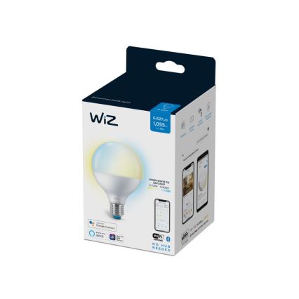 LED лампочка з регулюванням яскравості G95 E27/11W/230V 2700-6500K CRI 90 Wi-Fi – WiZ