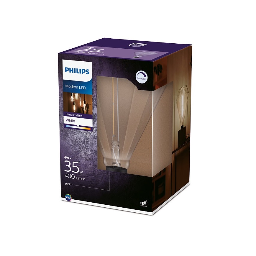 LED Лампочка з регулюванням яскравості Philips E27/4W/230V 3000K